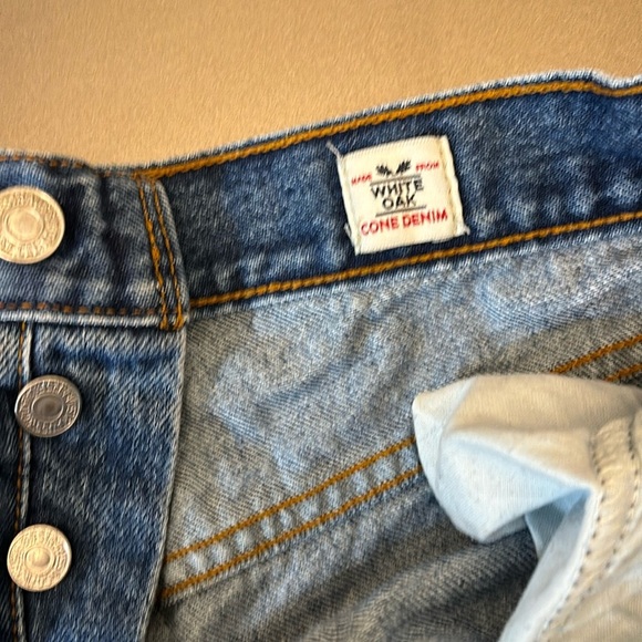 Levi's Blue Jean Shorts - Picture 3 of 10